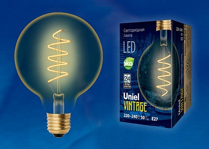 Лампа светодиодная [LED] Uniel E27 4W K