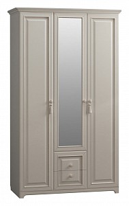 Шкаф 3-х дверный Белла зеркальный, софт джелато 