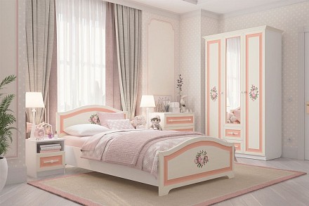 Односпальная кровать для детской комнаты Алиса MBS_MKA-010_H