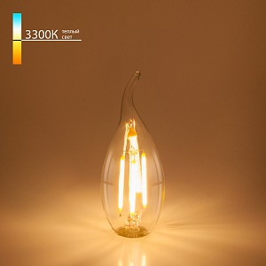 Лампа светодиодная [LED] Elektrostandard E14 7W 3300K