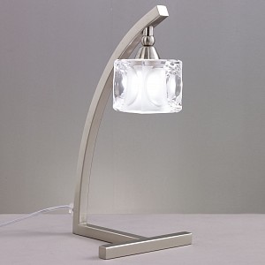 Настольная лампа декоративная Cuadrax 0004031 satin