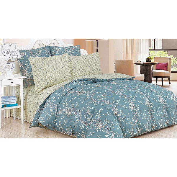 

Комплект полутораспальный Satin de' Luxe, Бирюзовый, Satin de' Luxe