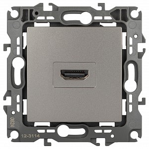 Розетка HDMI без рамки Эра 12 12-3114-16