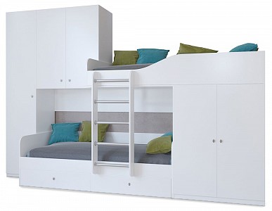 Кровать для детской комнаты Лео RVM_LEO-35-35