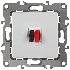 Розетка акустическая без рамки Эра 12 12-3111-01