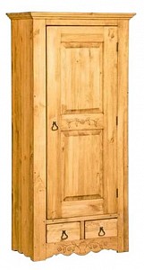 Шкаф 1 дверный Альпаж (сосна) 