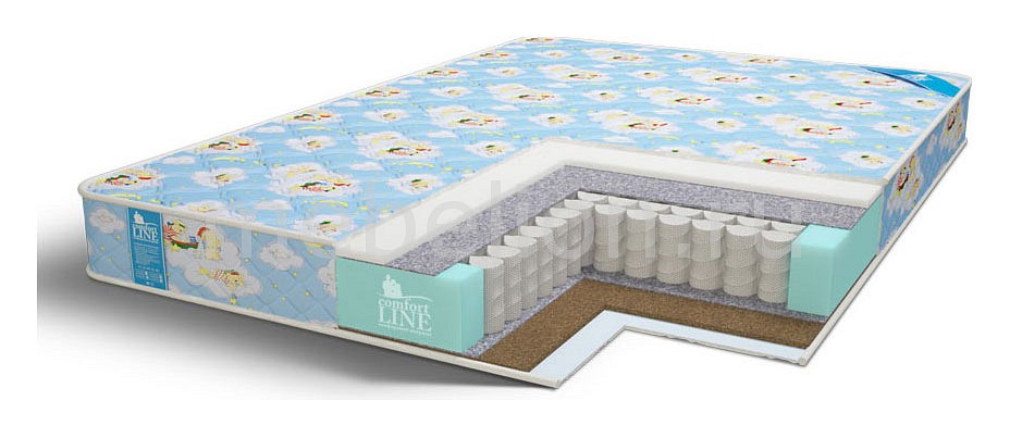 

Матрас для новорожденного Baby Eco Hard TFK 1200x600, Baby Eco Hard TFK 1200x600