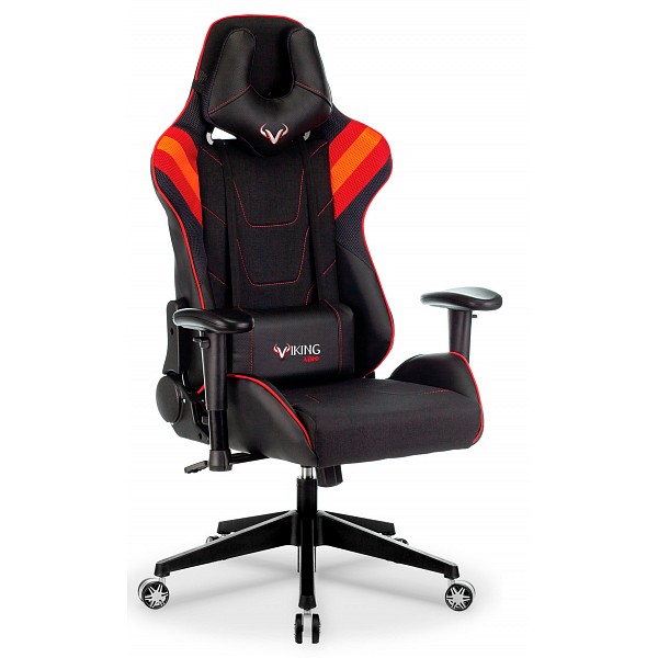 фото Кресло игровое viking 4 aero red бюрократ