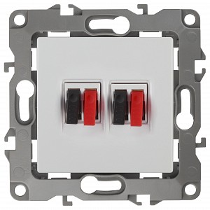 Розетка акустическая без рамки Эра 12 12-3112-01