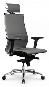 Кресло K-3.05 MPES, серый, экокожа