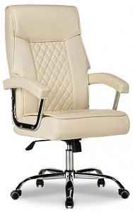 Компьютерное кресло Darin, кремовый, кожа искусственная