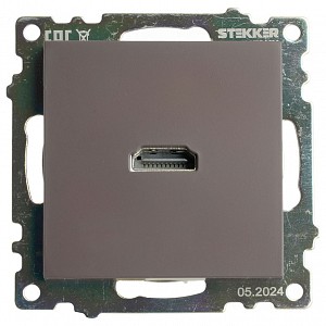 Розетка HDMI без рамки Катрин 50064