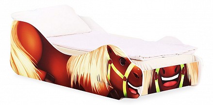 Детская односпальная кровать Лошадка Талисман BLM_30389