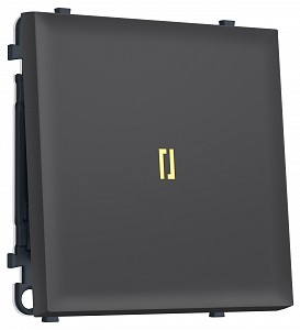 Выключатель самовозвратный одноклавишный с подсветкой, без рамки MS MS902050