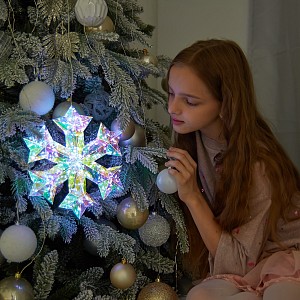 Снежинка световая ULD-R512 UL-00012222