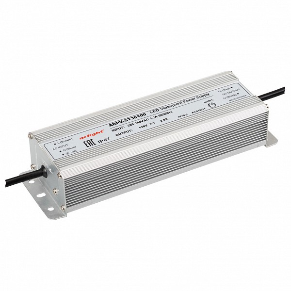 

Блок питания 36В 100Вт ARPV-ST36100 (36V, 2.8A, 100W), 36В 100Вт ARPV-ST36100 (36V, 2.8A, 100W)