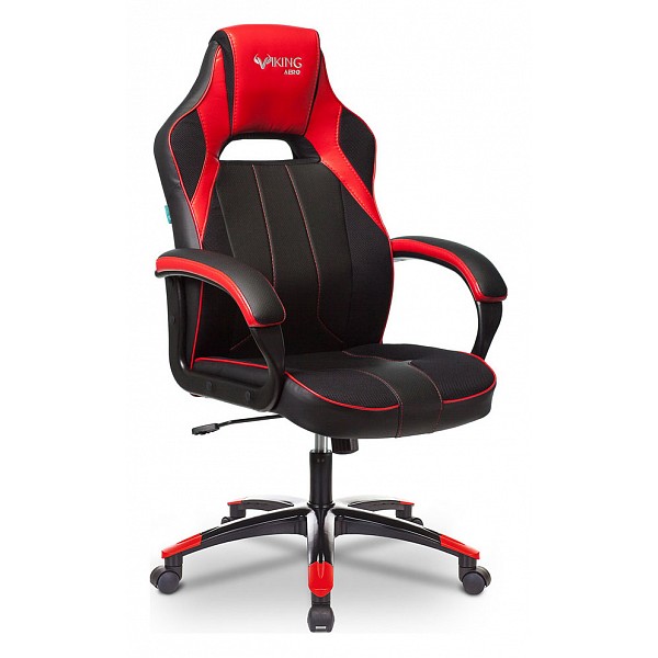 фото Кресло игровое viking 2 aero red бюрократ