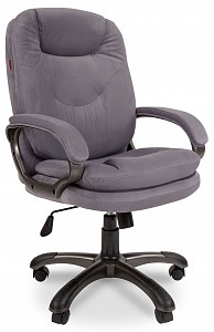 Кресло офисное Home 668, серый, велюр