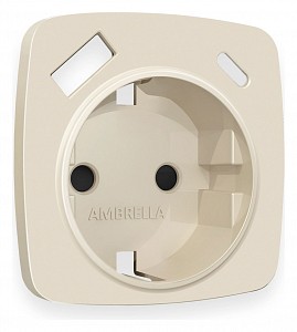 Накладка для розетки с заземлением и со шторками и 2хUSB type A и C Quant OP3300