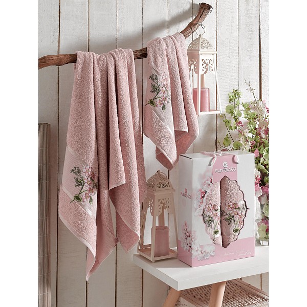 

Набор полотенец для ванной Sakura Garden, Розовый, Sakura Garden