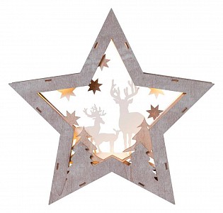 Звезда световая (34х32 см) Fauna 410414