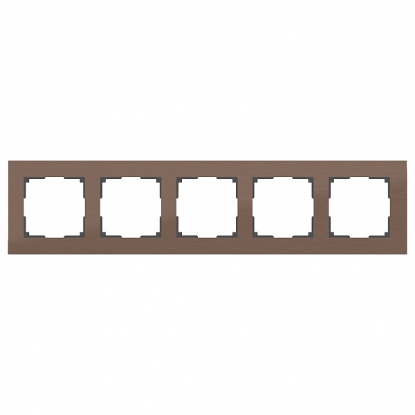 

Рамка на 5 постов Aluminium WL11-Frame-05, Aluminium WL11-Frame-05