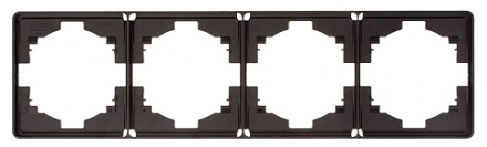 Рамка на 4 поста ROUND KR-78-0754-3