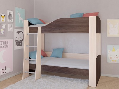Кровать для детской комнаты Астра 2 RVM_ASTRA2E-1-2