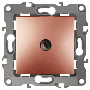 ТВ-розетка проходная без рамки Эра 12 12-3102-14