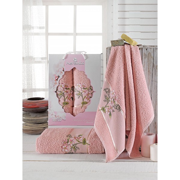 

Набор полотенец для ванной Sakura Garden, Sakura Garden, Брусничный