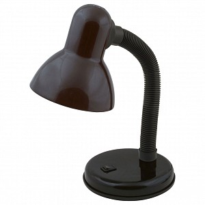  настольная лампа   черная E27  (Китай)