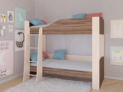 Кровать для детской комнаты Астра 2 RVM_ASTRA2E-1-3