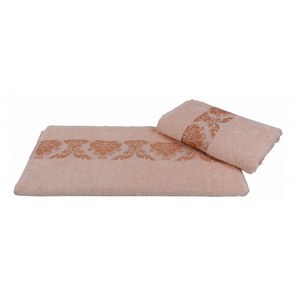 

Банное полотенце (100х150 см) RUZANNA, Персиковый, (100х150 см) RUZANNA