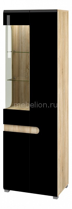 

Шкаф-витрина Леонардо МН-026-01-Ч, Леонардо МН-026-01-Ч