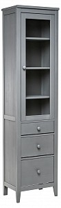 Шкаф 1 дверный Мира (неокрашенный, серый) 