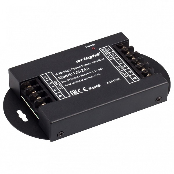 

Усилитель RGB LN-24A (12-24V, 288-576W), LN-24A (12-24V, 288-576W)