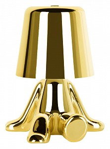 Настольная лампа декоративная Brothers 10233/B Gold