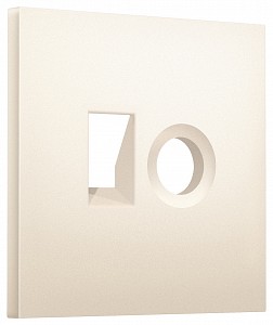 Накладка для ТВ-розетки и RJ-11 или RJ-45 SIGMA SP2525