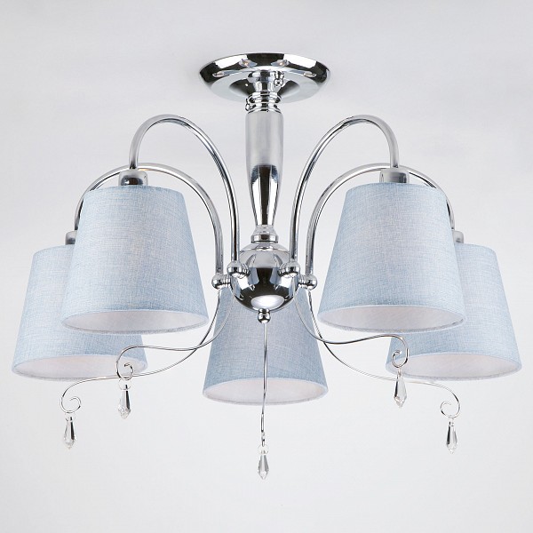 

Люстра на штанге Dalila 70096/5 хром, Dalila 70096/5 хром