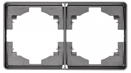 Рамка на 2 поста ROUND KR-78-0752-2