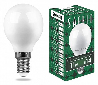 Лампа светодиодная [LED] Feron Saffit E14 11W 2700K