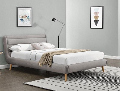 Двуспальная кровать Elanda HLM_V-CH-ELANDA_160-LOZ-J_POPIEL