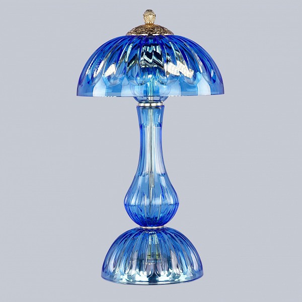

Настольная лампа декоративная Ivele Crystal 1371L/3/25 G Aquamarine/M-1H, Ivele Crystal 1371L/3/25 G Aquamarine/M-1H