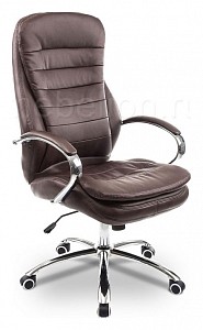 Кресло офисное Tomar, коричневый, кожа искусственная