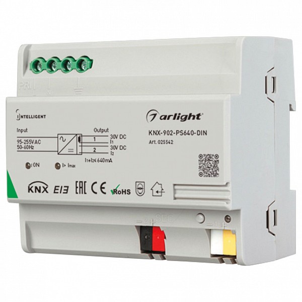 

Блок питания Intelligent KNX-902-PS640-DIN (230V, 640mA), Intelligent KNX-902-PS640-DIN (230V, 640mA)