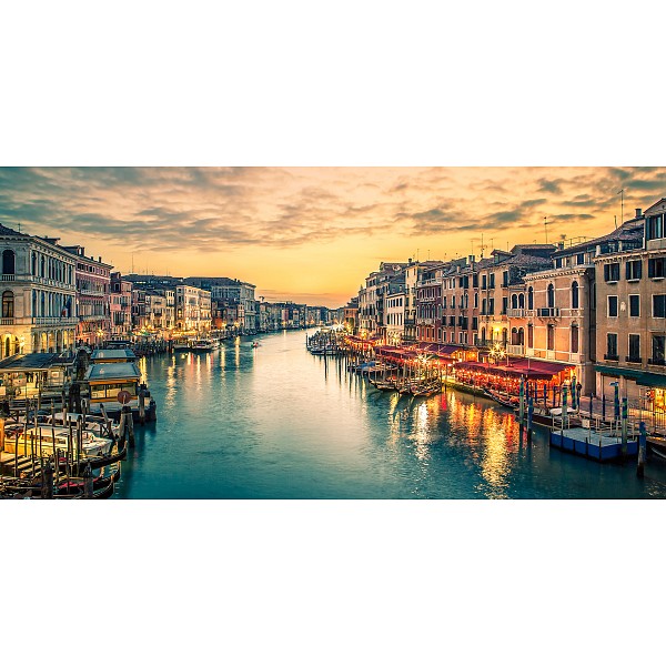 фото Картина (120х60 см) Венеция река HE-102-165 Ekoramka