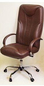Кресло для руководителя Нэкст КВ-13-131112_KOSS11 шоколад