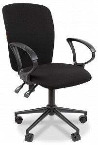 Кресло офисное Chairman 9801 Black, черный T08, ткань
