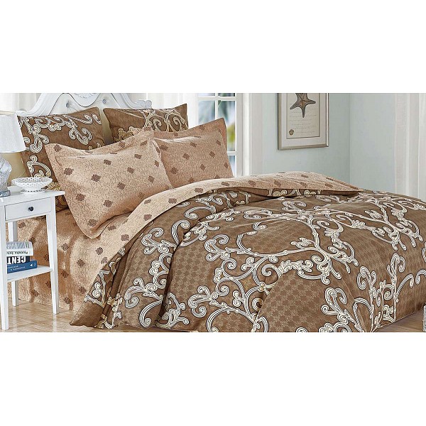 

Комплект полутораспальный Satin de' Luxe, Мокко, Satin de' Luxe