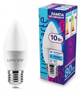 Лампа светодиодная [LED] Luminarte E27 10W 6500K